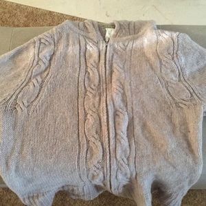 Jcrew hooded sweater size large
